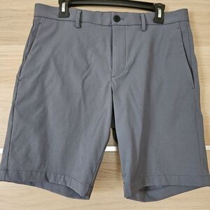 Theory Zaine Neoteric Men’s Shorts Gray 32 9"